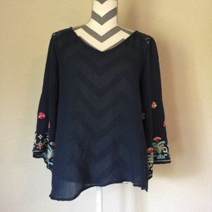 Valerie Stevens floral blouse (601)